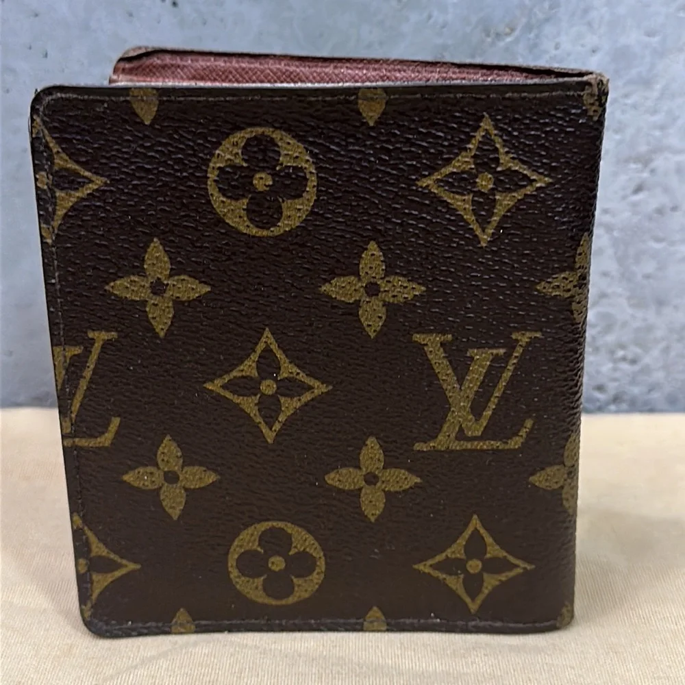 Louis Vuitton monogram 10 credit card slot wallet billfold Porte bills
